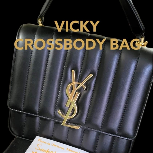 SOLD Yves Saint Laurent Vicky Crossbody Bag - Picture 3 of 6